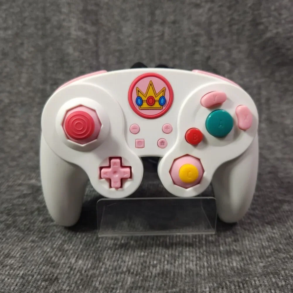 PDP Wired Fight Pad Pro Nintendo Switch Princess Peach GameCube Style Controller